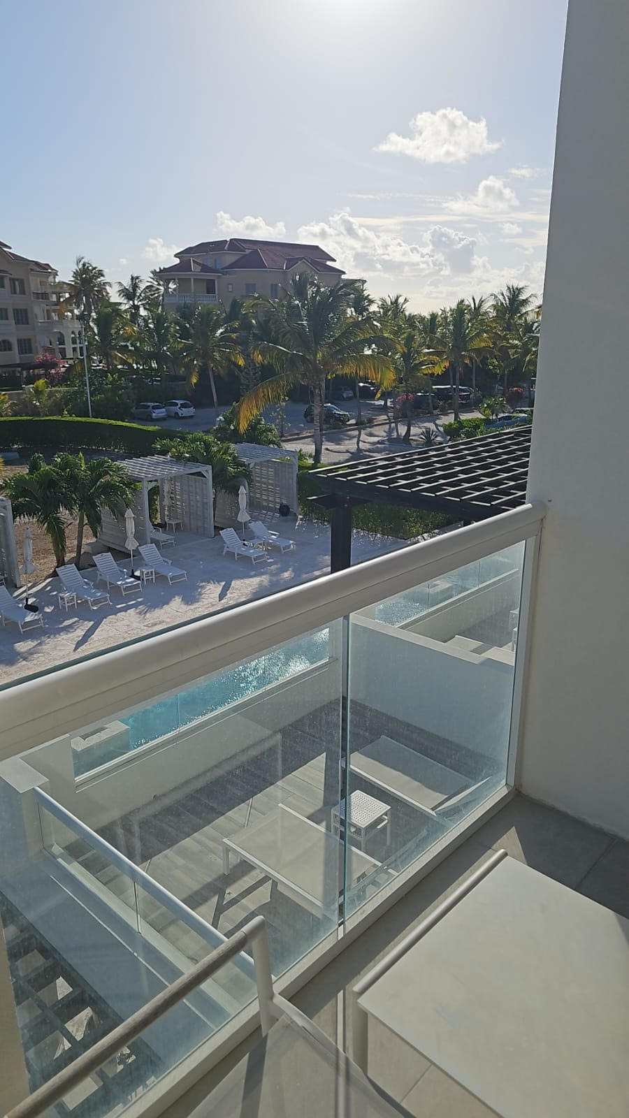 Pool view with den balcony
